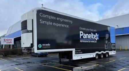 Semi frigo Paneltex double deck
