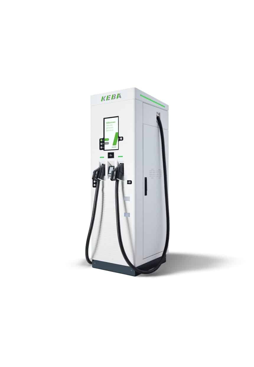 Borne de recharge pour camion Keba