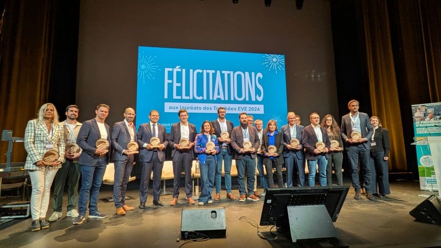 Les derniers lauréats des Trophées Eve récompensés à Paris