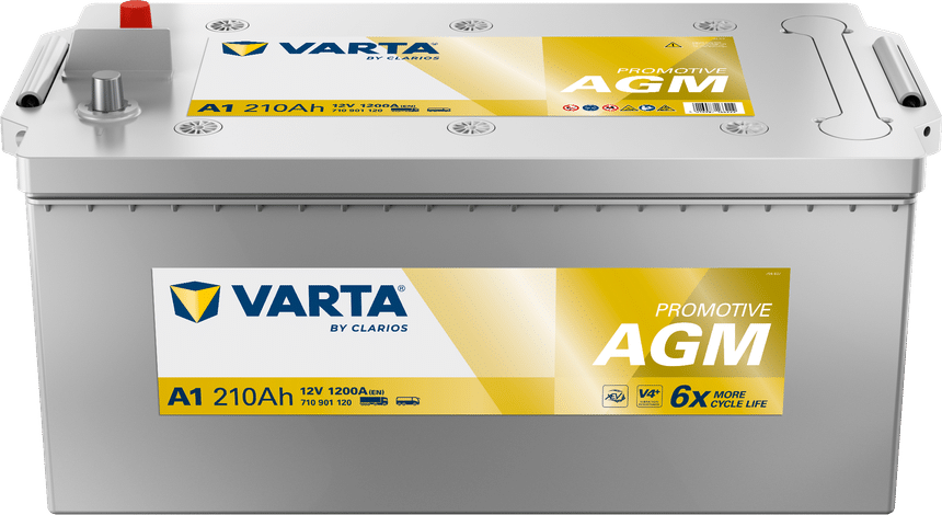 Varta développe pour les poids lourds une batterie AGM