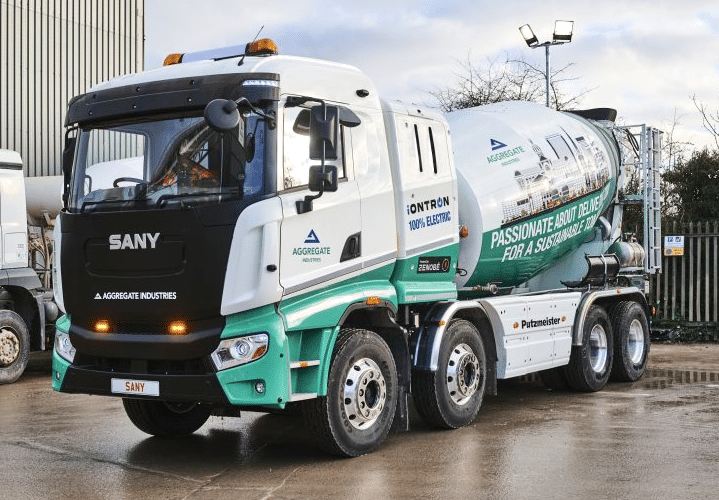 Porte-malaxeur chinois électrique Sany Putzmeister