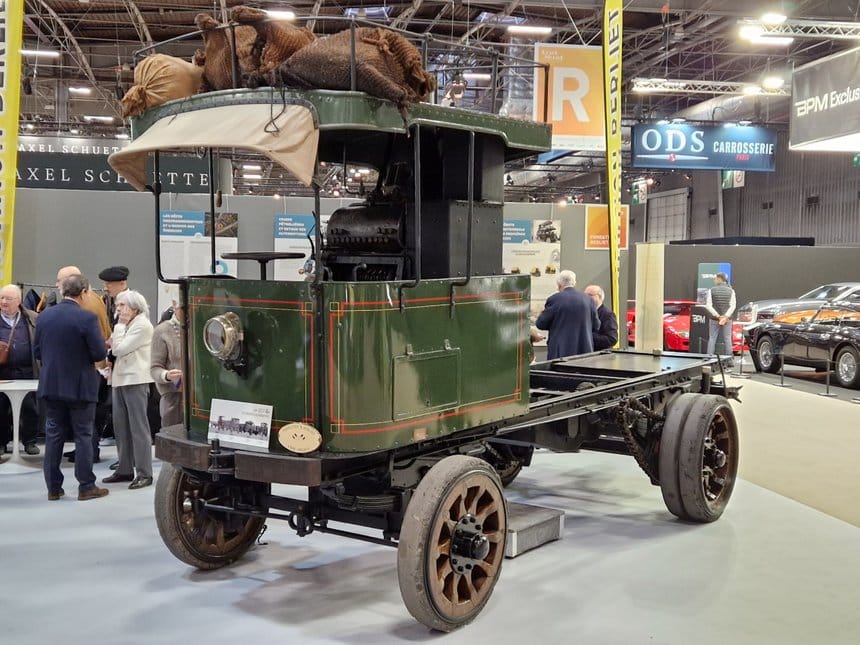 Camion à vapeur Purrey, 1909