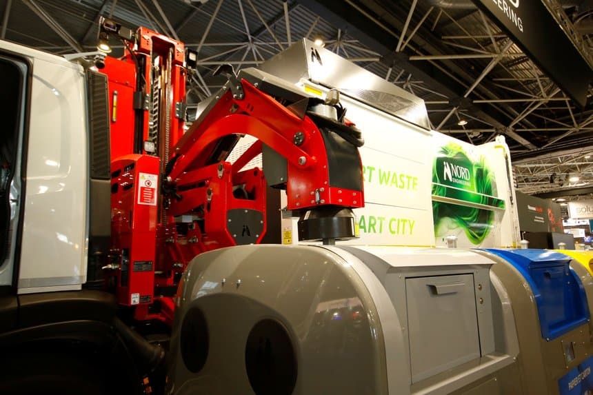 Collecte de conteneurs semi-enterrés Nord Engineering