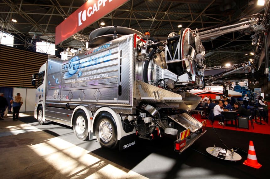 Hydrocureuse CapCombi par Cappellotto pour les matières dangereuses