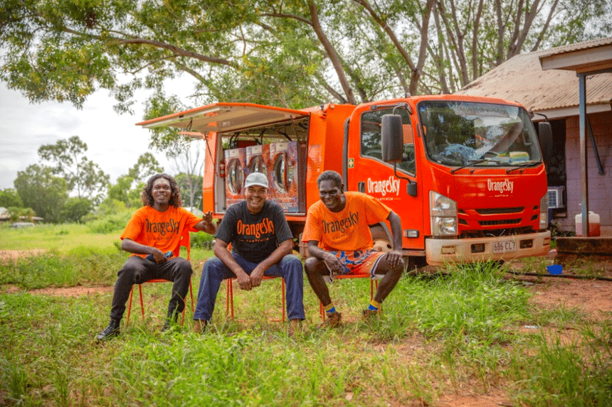 Le service de blanchisserie mobile fait aussi du lien social