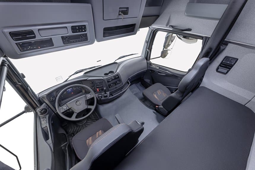 Mercedes Axor au Brésil : longue distance à l'économie