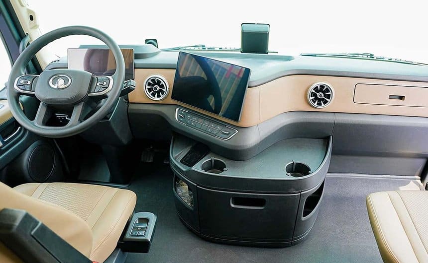 GWM 1050 : un habitacle austère