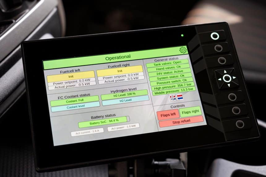 Un moniteur pour le contrôle de l'hydrogène