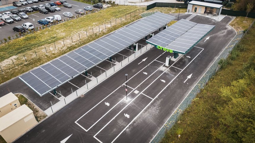Station électrique Oreve d'Amiens : le rêve pour les conducteurs routiers !