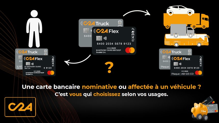 Carte de paiement affectée à la personne ou au véhicule