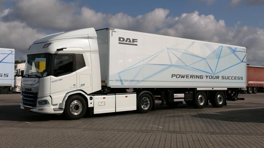 Daf XD Electric : autonomie atteignant 500 km