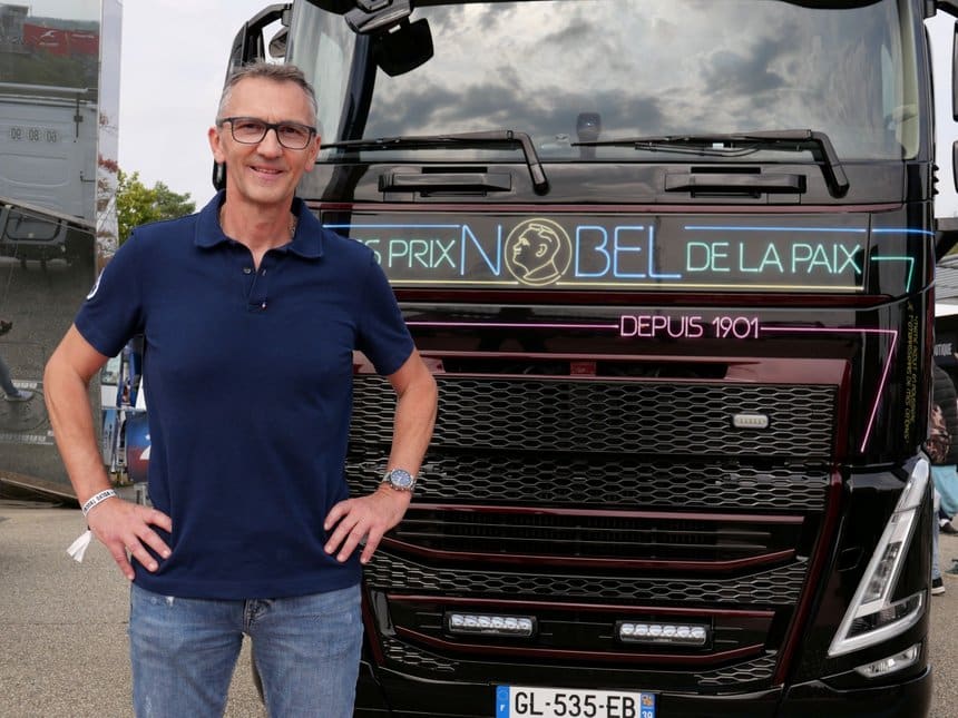 Fabrice Faivre, tansporteur éclairé et pacifiste !