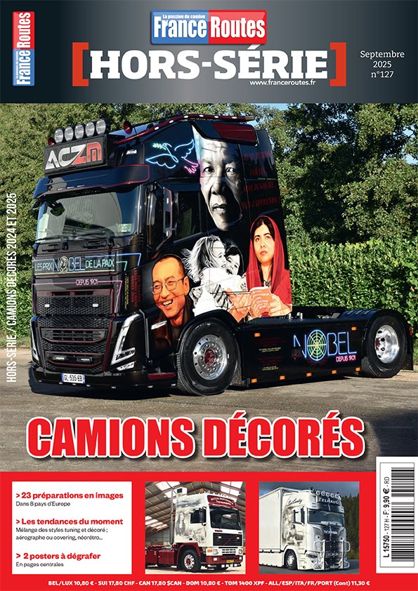 Couverture du hors-série n°127 de France Routes (septembre 2025)