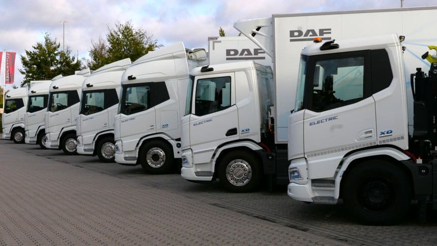 Les ventes de camions électriques en hausse début 2025
