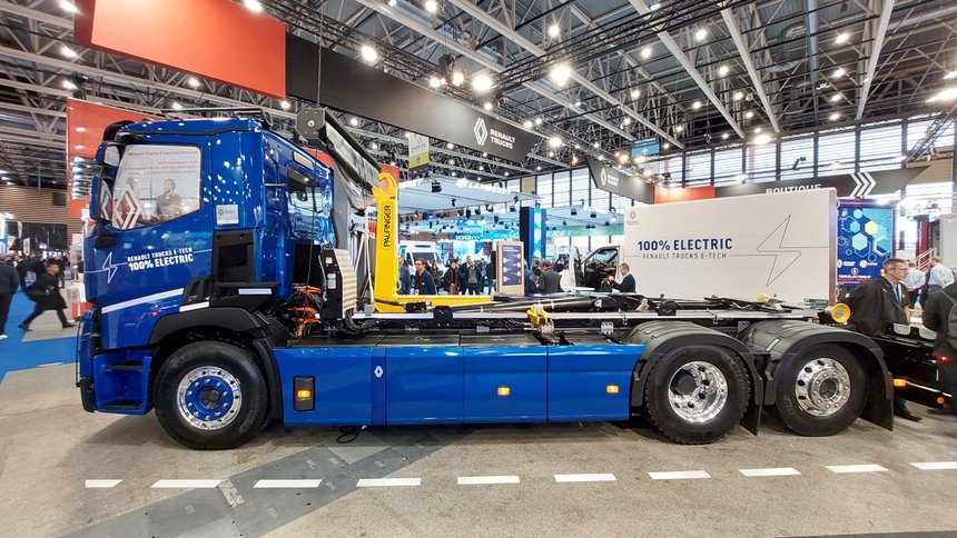 Renault Trucks à Solutrans, en leader et local de l'étape