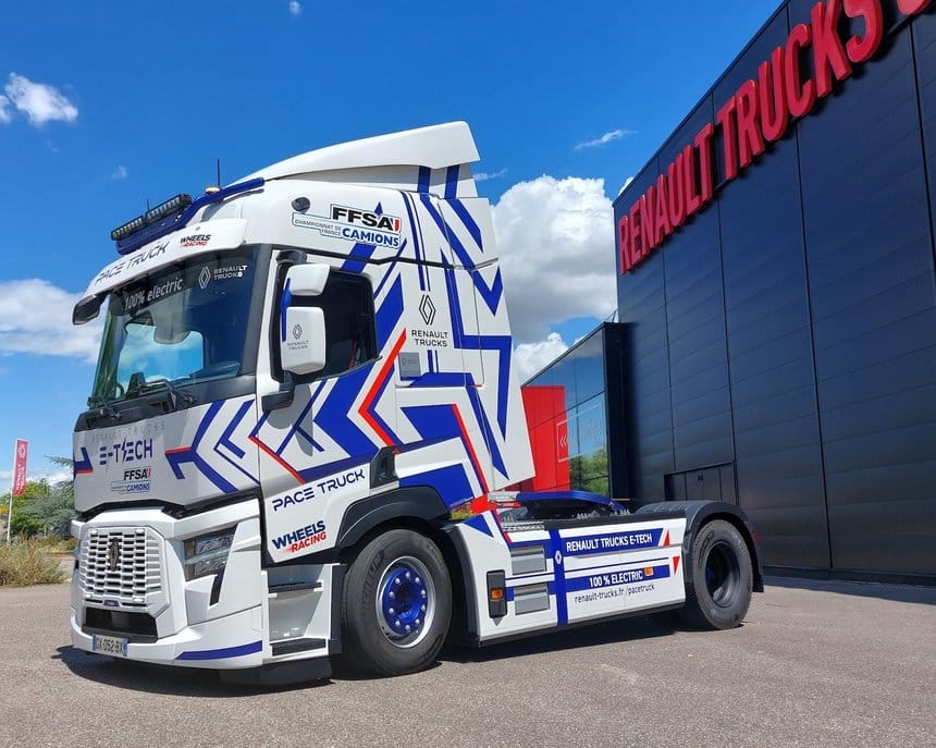 24H Camions 2025 : le Pace truck électrique Renault T E-Tech
