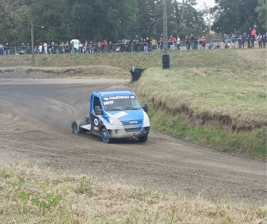 Giovanni Chopin vainqueur en Junior sur Iveco Daily