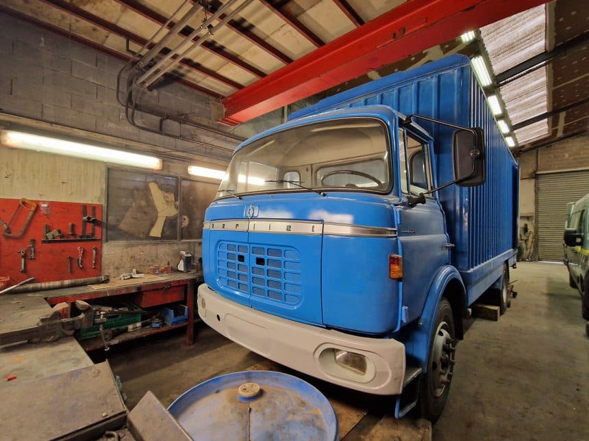 Le Berliet GBK 80 de 1970, fierté de Jean-François Rouchet