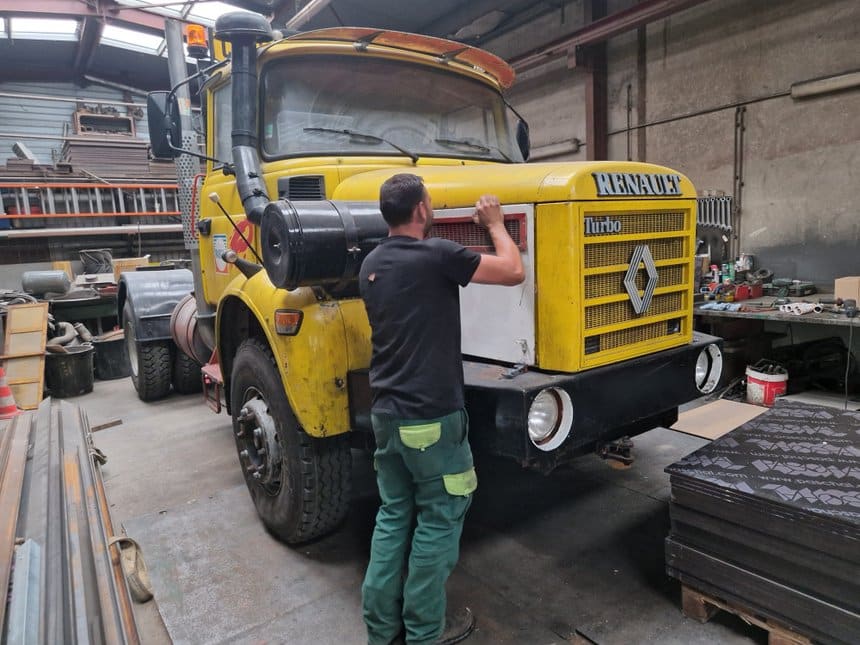 Chez TJFR, un Renault CBH de 1984 bientôt restauré