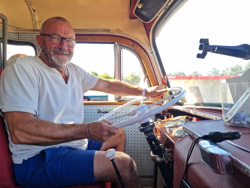 Première pour le Mercedes LP 333 de Gilles à Magny-Cours