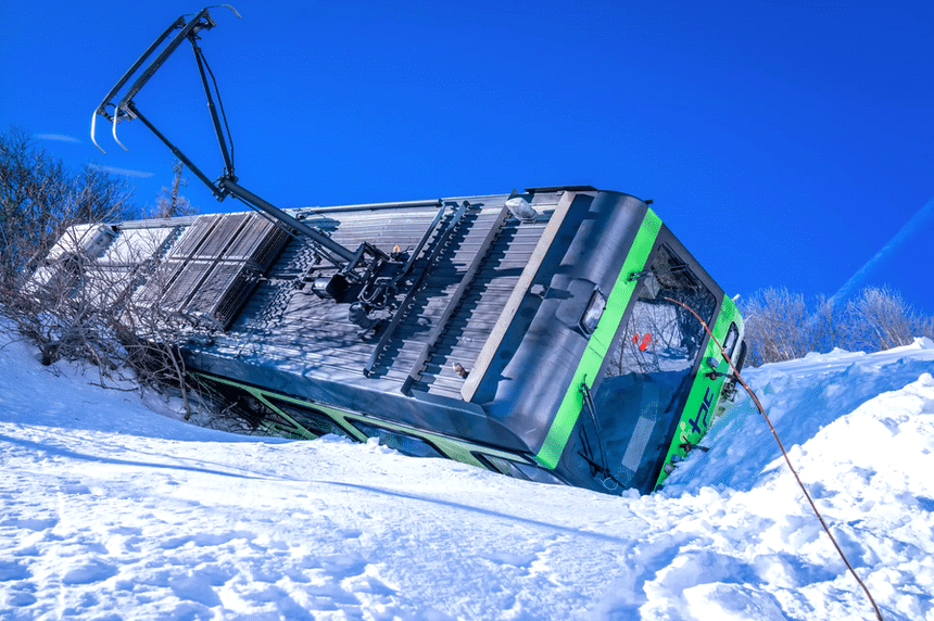 L'accident d'automotrice électrique n'a fait aucune victime