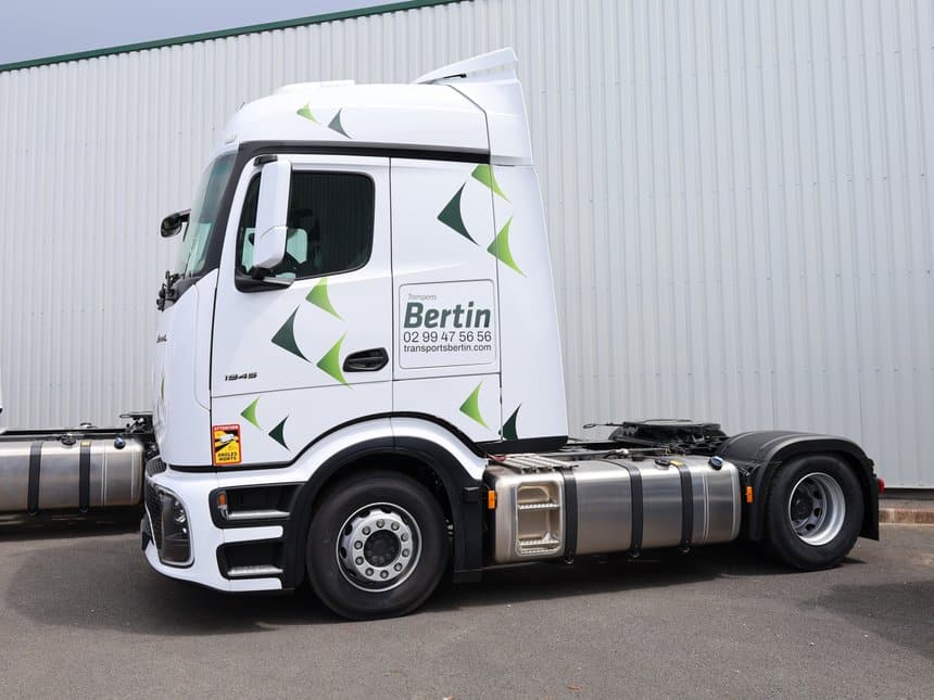 Bertin, une décoration épurée pour les camions