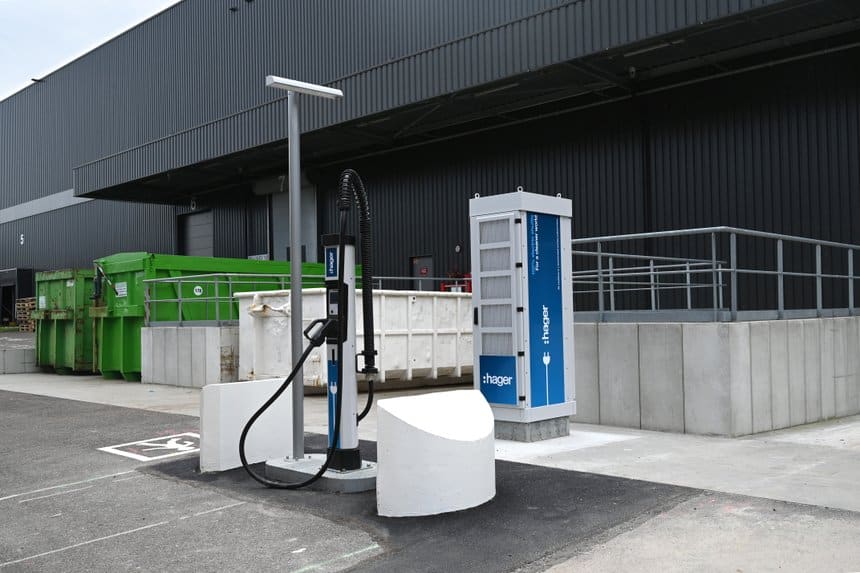 Station Erinion chez Hager Group : deux pistes traversantes