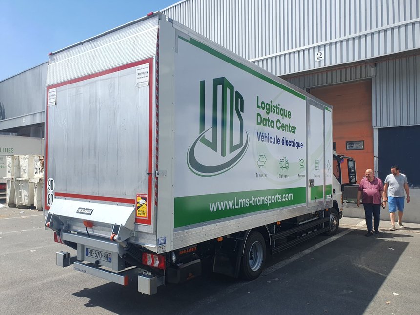 LMS Transports acquiert un iJac 7,5 t électrique de Jac Motors