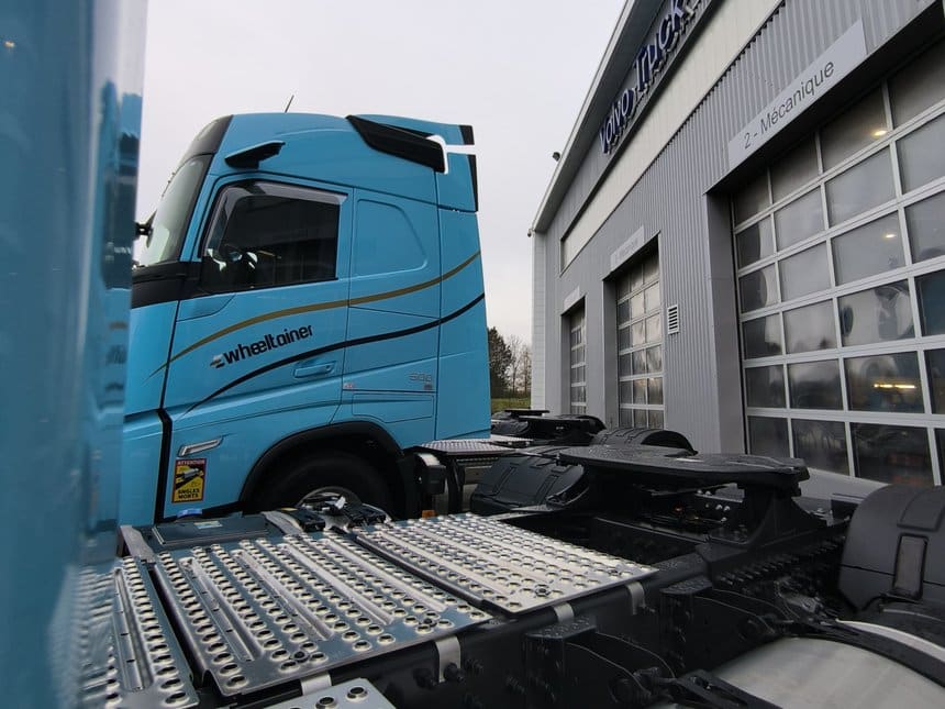 Volvo Trucks wheeltainer