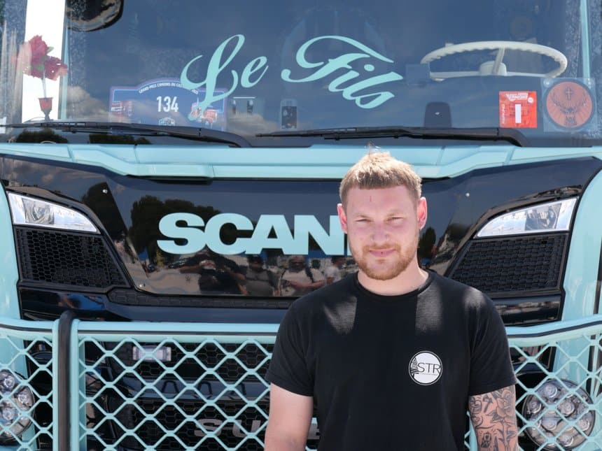 Rémi Balland, conducteur des transports STR