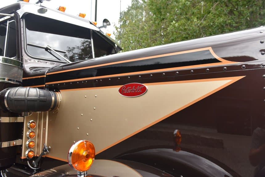 Peterbilt 359 : un long capot