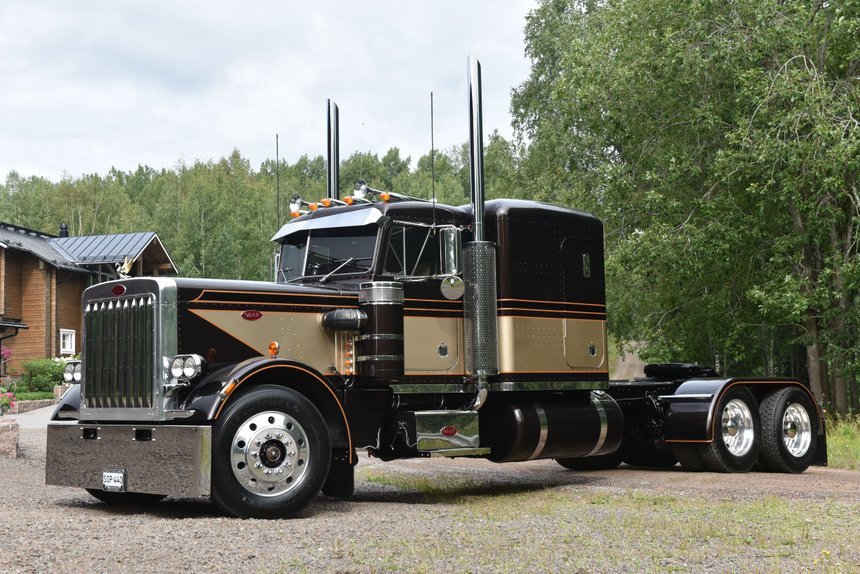 Peterbilt 359 de Jussi Löppönen : restauration classique