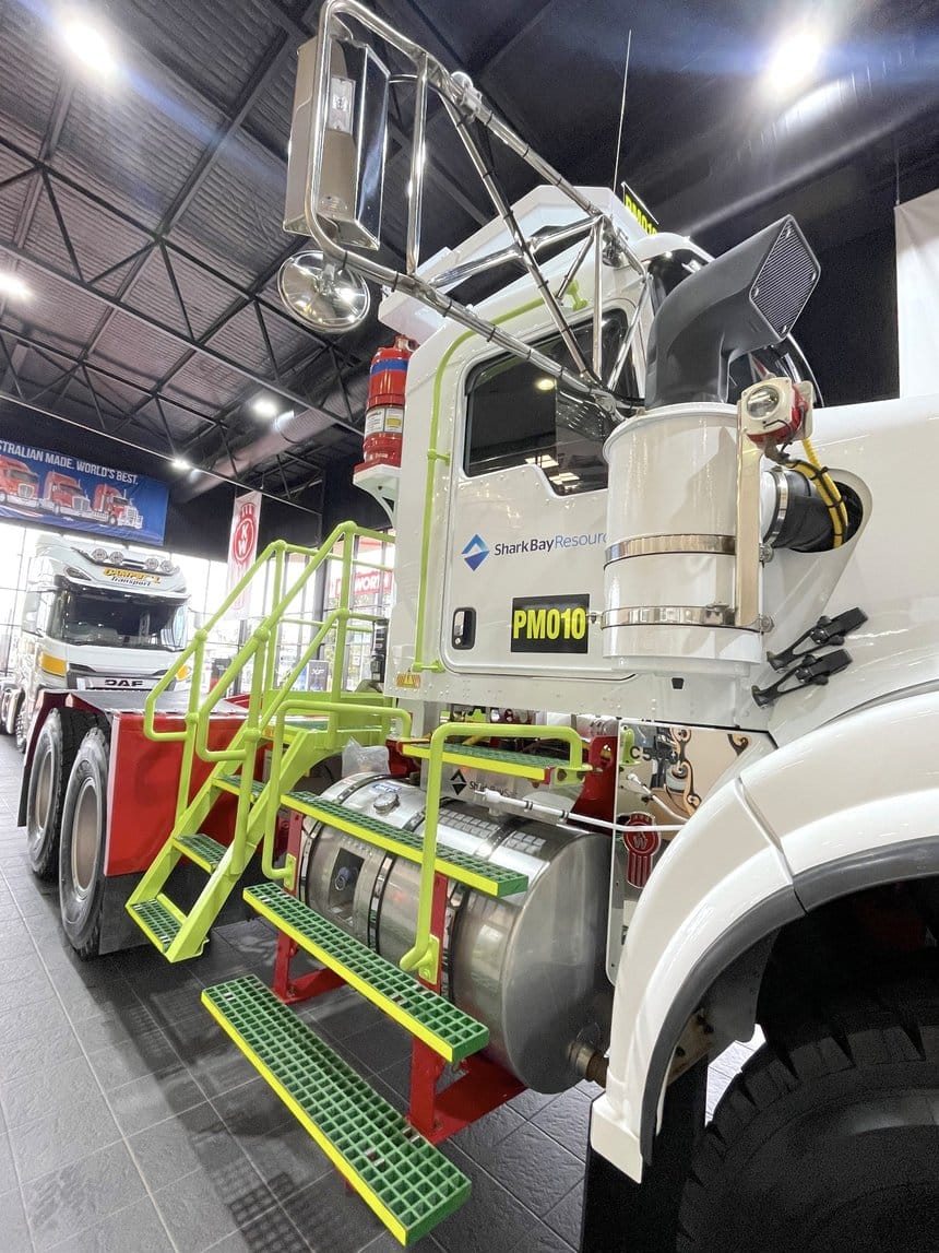 Kenworth C509 géant australien : ponts Meritor