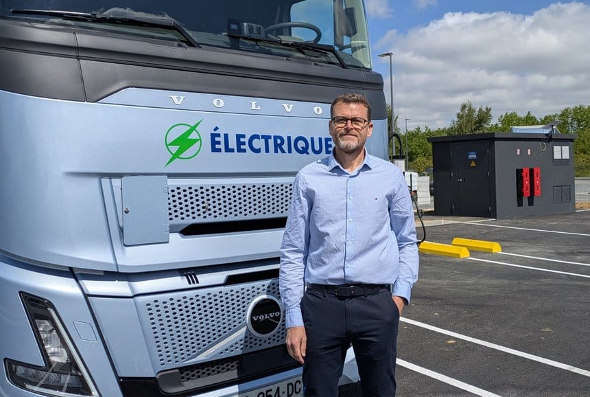 Vincent Chaveau forme les conducteurs de Malherbe à l'électrique
