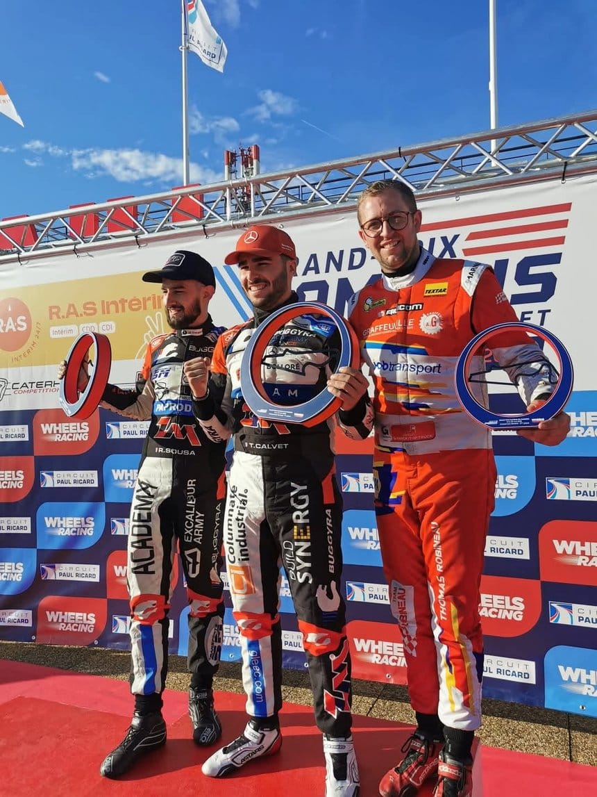 Calvet devance Sousa et Robineau au Castellet