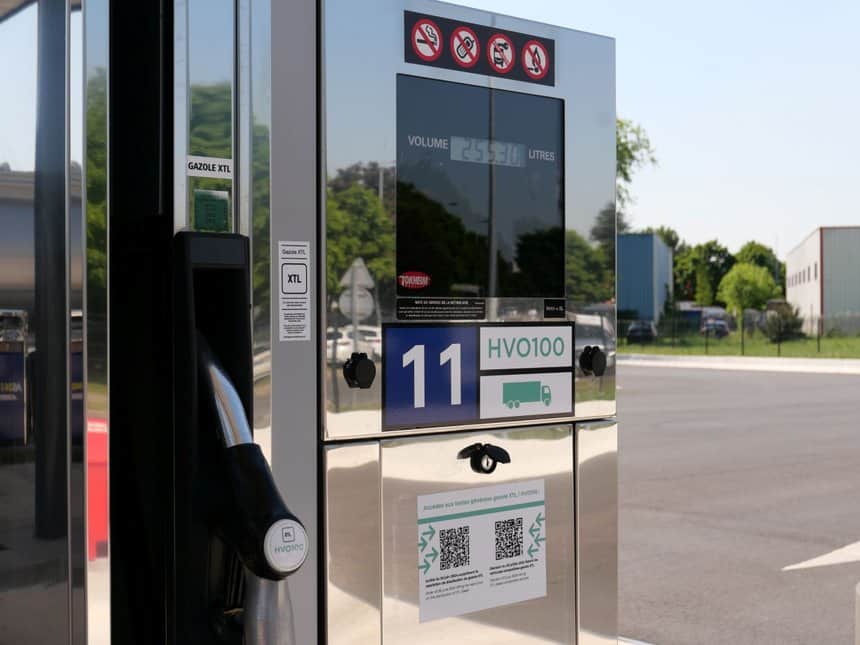 Station AS 24 mutiénergies : du HVO 100 à la pompe