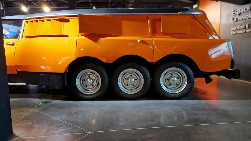 Mille Pattes Michelin : tridem arrière