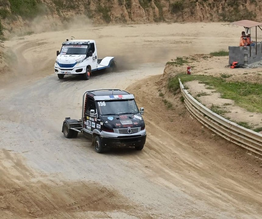 Bruno Marie s'impose en Camion cross à Elne