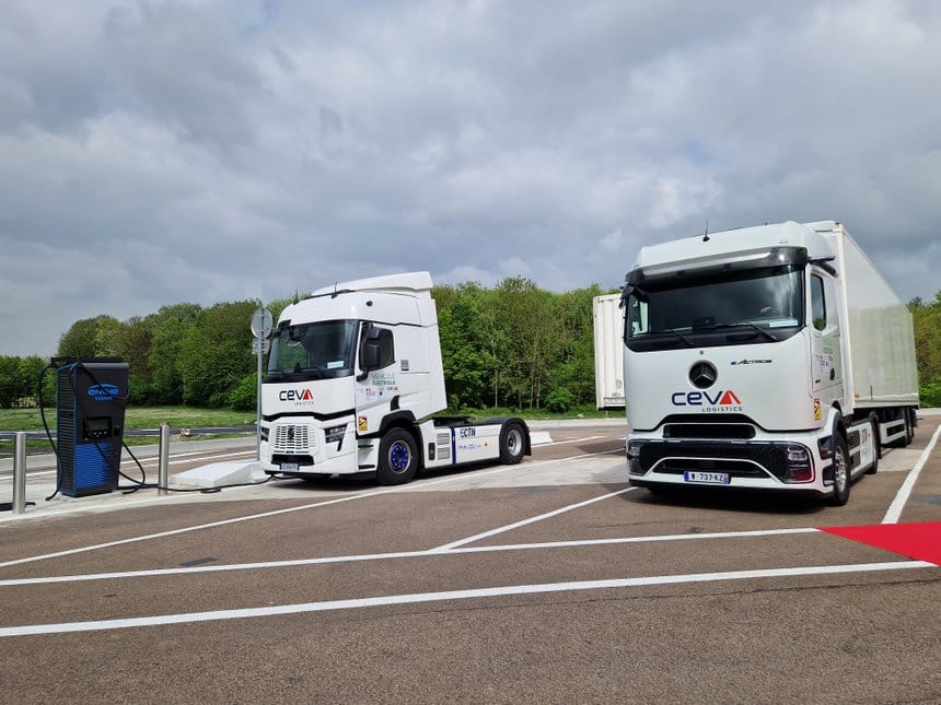 Réseau ECTN : une borne de 400 kWh sur l'A26