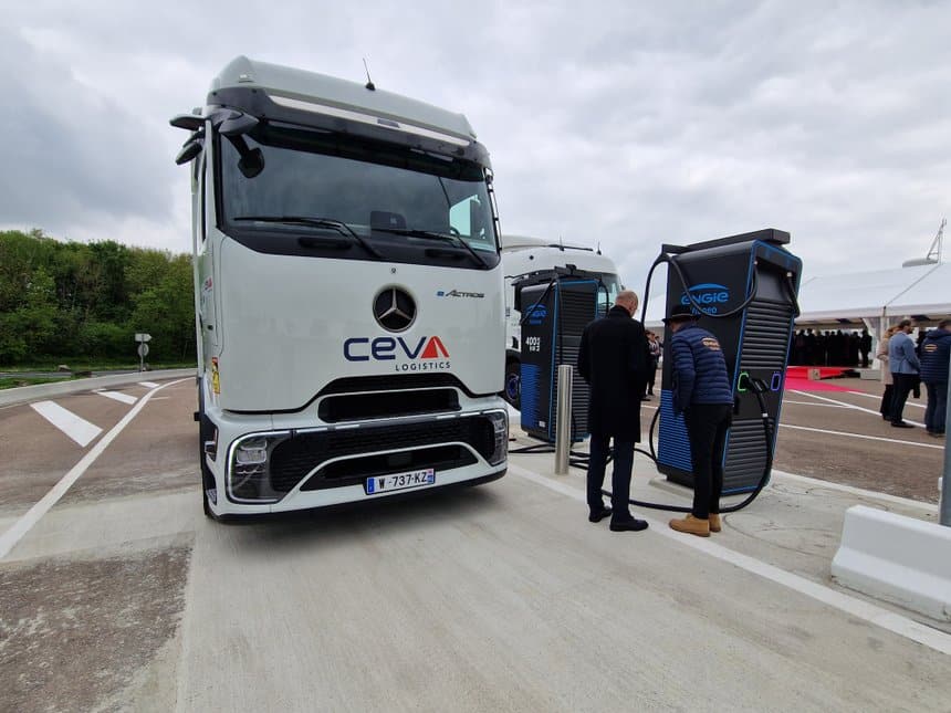 ECTN : Ceva Logistics a acquis 12 tracteurs électriques