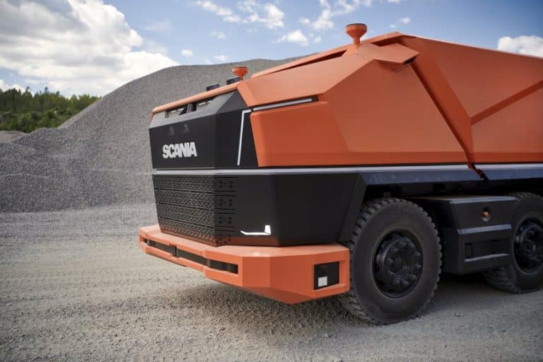 Scania dévoile l'AXL son nouveau camion autonome sans cabine