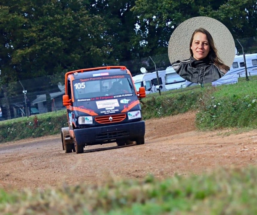 En Camion Cross catégorie Léger, Charlotte Altmeyer arrive