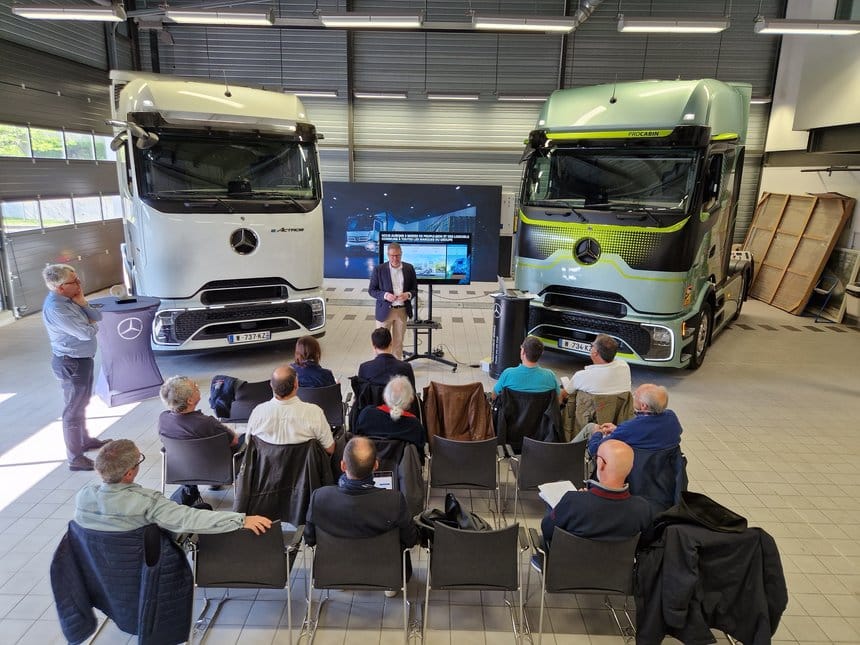 Daimler Truck mise sur le design avant-gardiste de l'Actros Procabin