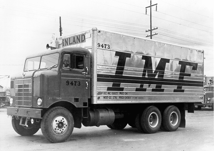 Assez rare, un porteur Kenworth Bull-Nose