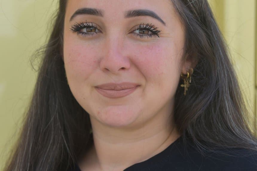 Amélie Riquelme conduit de très beaux camions