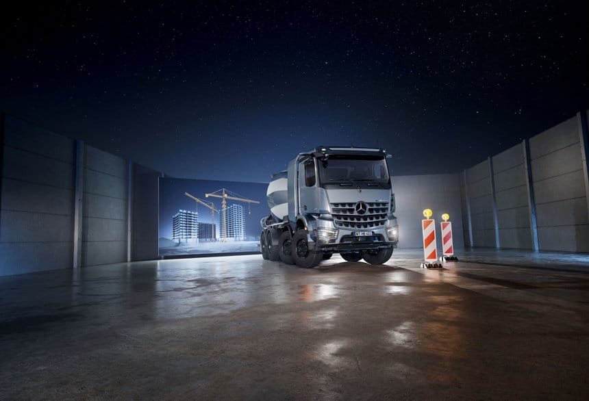 Mercedes eArocs 400 à prise de force