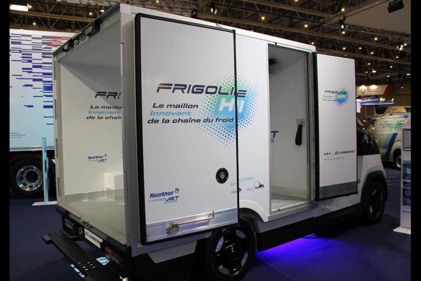 Lamberet reçoit un award à Solutrans pour le Frigoline HPI