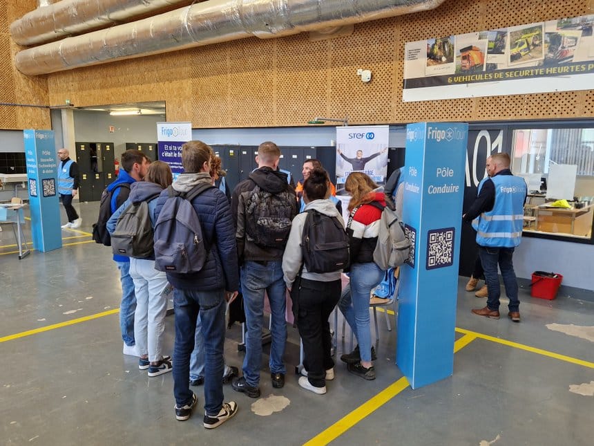 Stef, un leader très solicité lors du Frigo Tour 2025