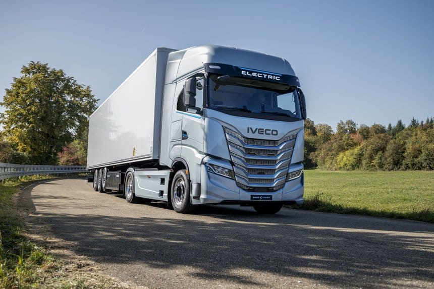 Camion électrique : l'Iveco S-eWay en vue !