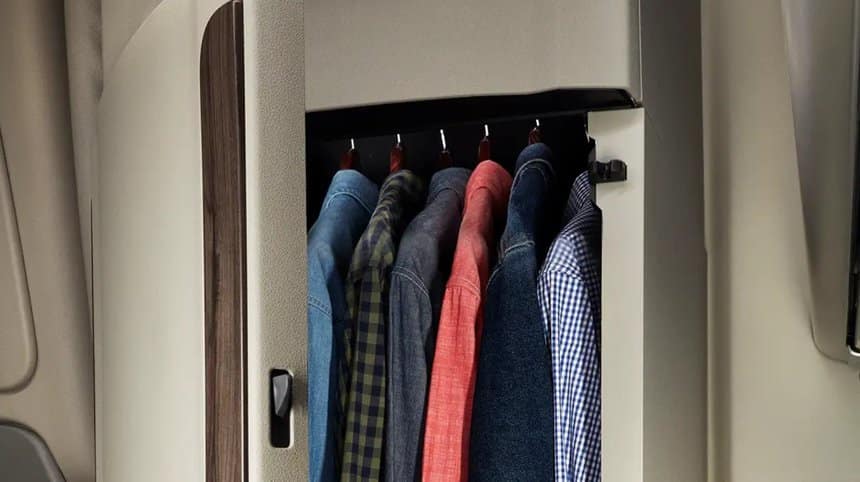 Peterbilt 579 : une penderie pour vos chemises !